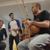 Diego “Guerreiro”. Teaching berimbau.
